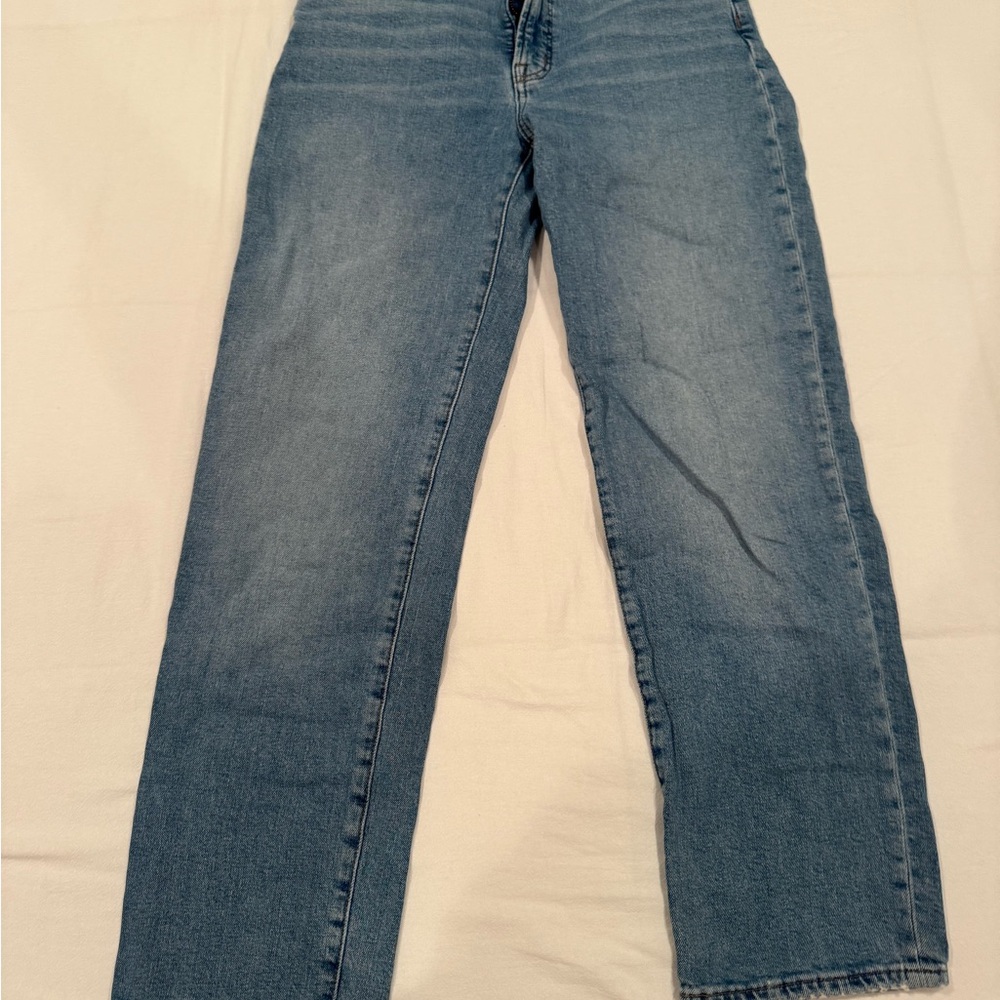 Madewell the Perfect Vintage Straight Crop Jeans